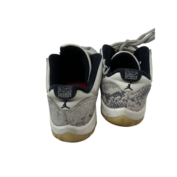Jordan 11 Retro Low Snake Light Bone Shoes Mens 8 - Picture 6 of 8